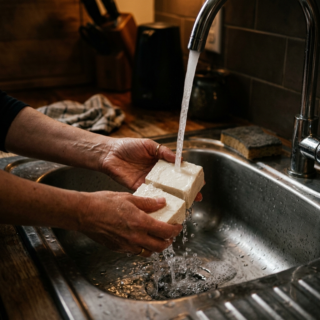 Washing Tofu